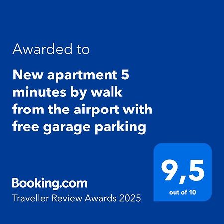 New Air-Conditioned Apartment 5 Minutes By Walk From The Airport With Free Garage Parking Bratislava Exterior foto